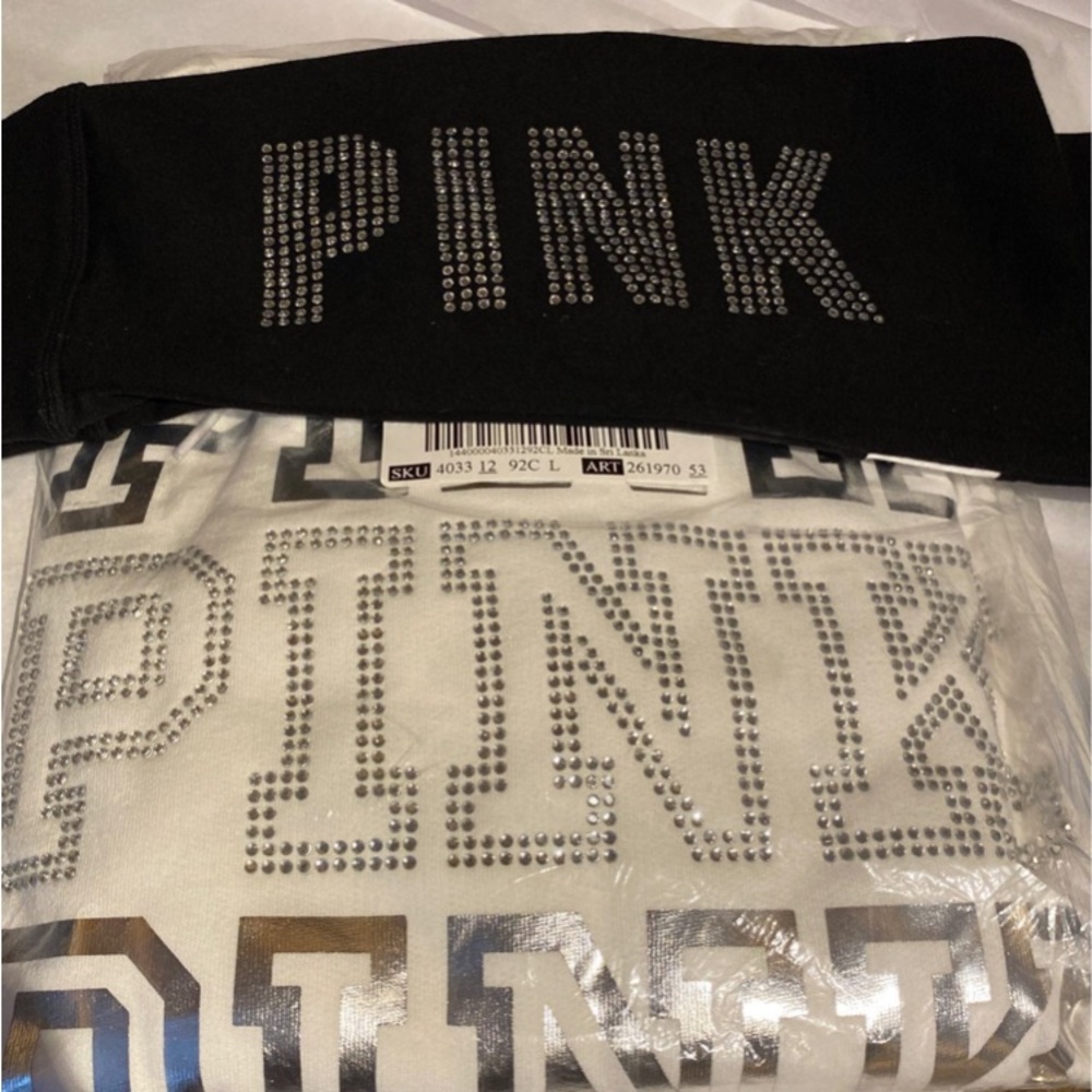 NWT VS PINK LARGE BLING SET ❤️HTF❤️ - Picture 8 of 10